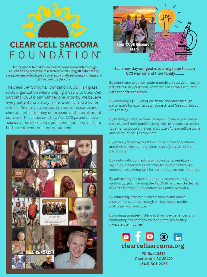 Clear Cell Sarcoma Foundation, USA